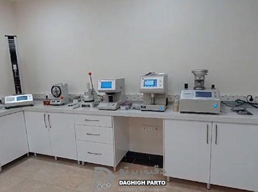 تجهیز کامل آزمایشگاه کنترل کیفیت یکی از شرکت های معظم کاغذ سازی