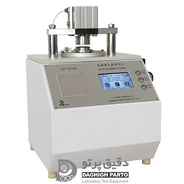 دستگاه اندازه گیری میزان عبور هوا از کاغذ و محصولات سلولزی<br />Paper Air Permeability Tester